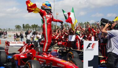 How does Alonso's winless streak rank in F1 history?
