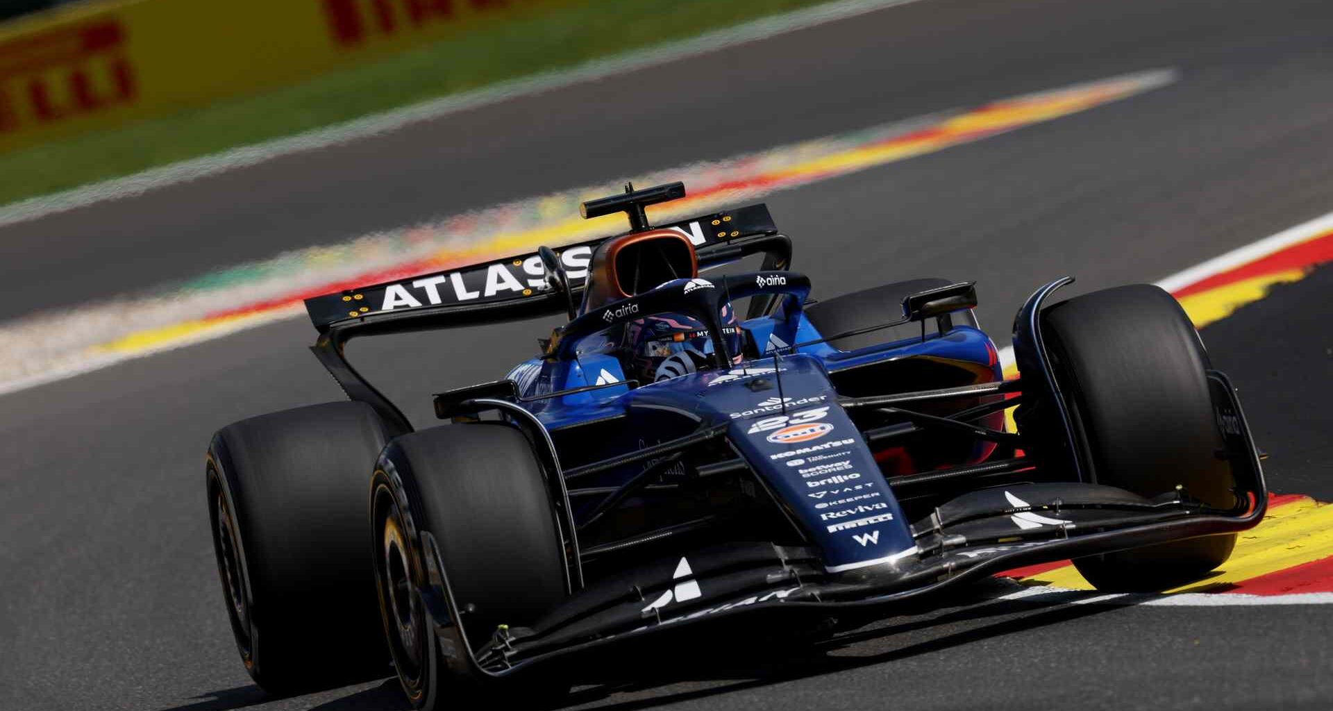 Alexander Albon, Williams, Spa-Francorchamps, 2025