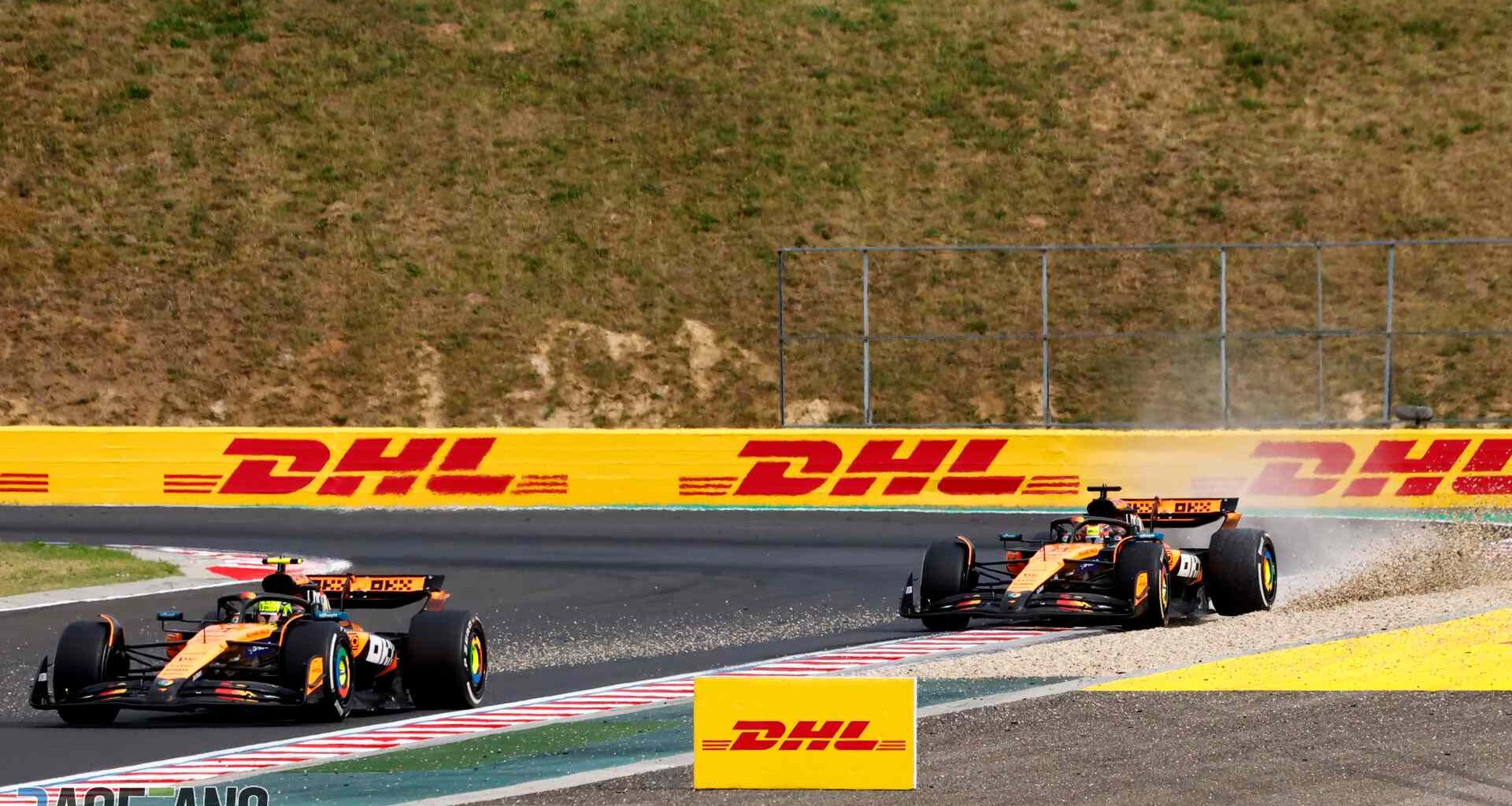 Lando Norris, Oscar Piastri, McLaren, Hungaroring, 2025