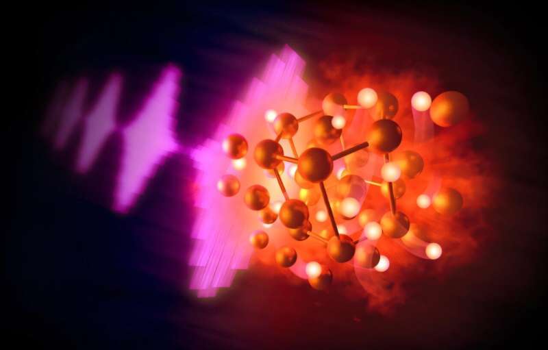 Researchers forge unprecedented gold compound at extreme heat and pressure
