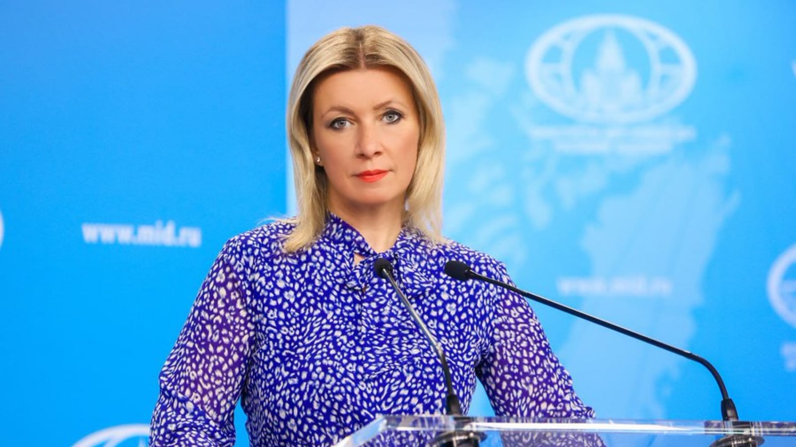 Russia's Foreign Ministry Spokeswoman Maria Zakharova