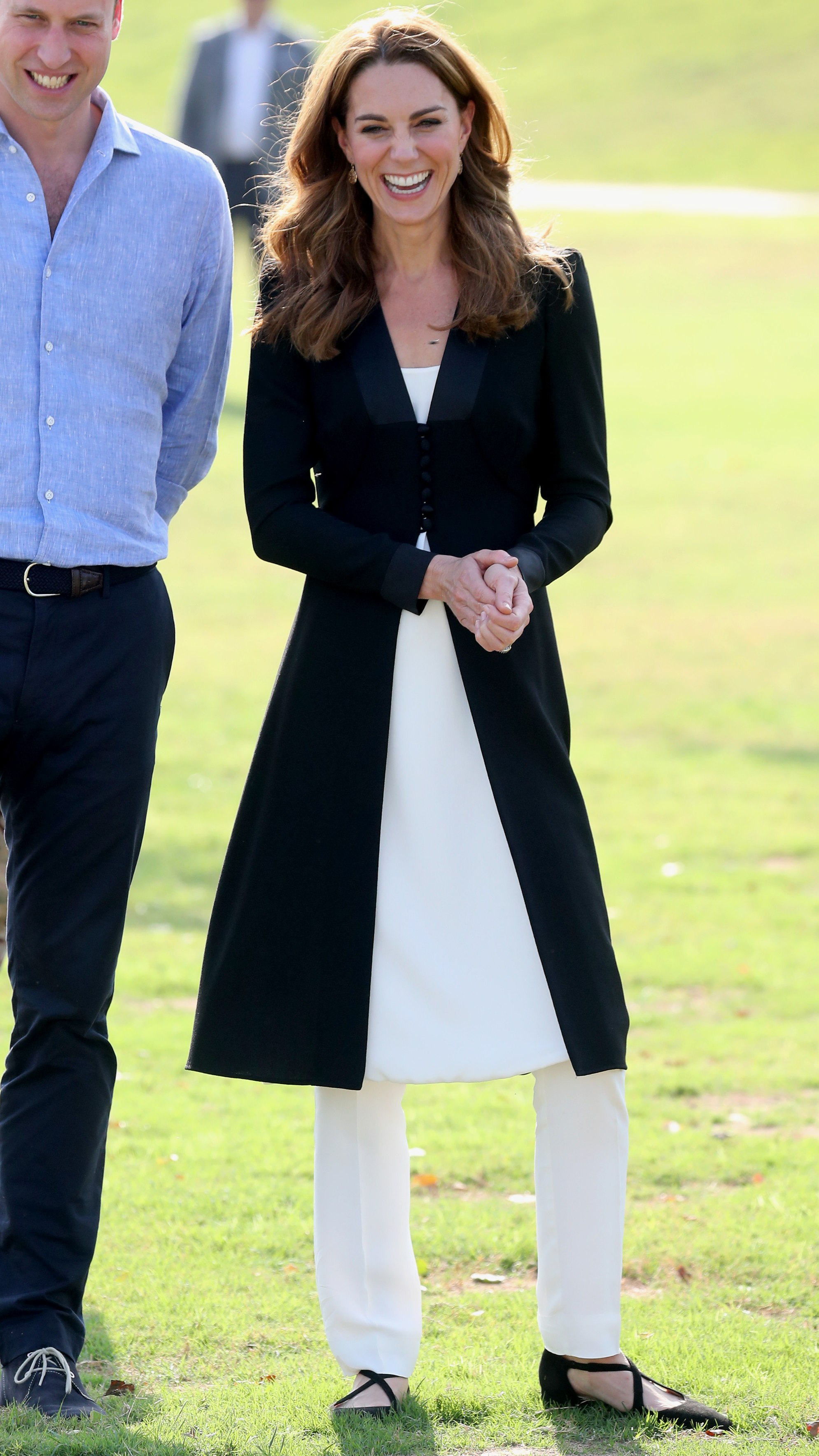 Catherine, Princess of Wales smiles as she visits an Army Canine Centre in 2019