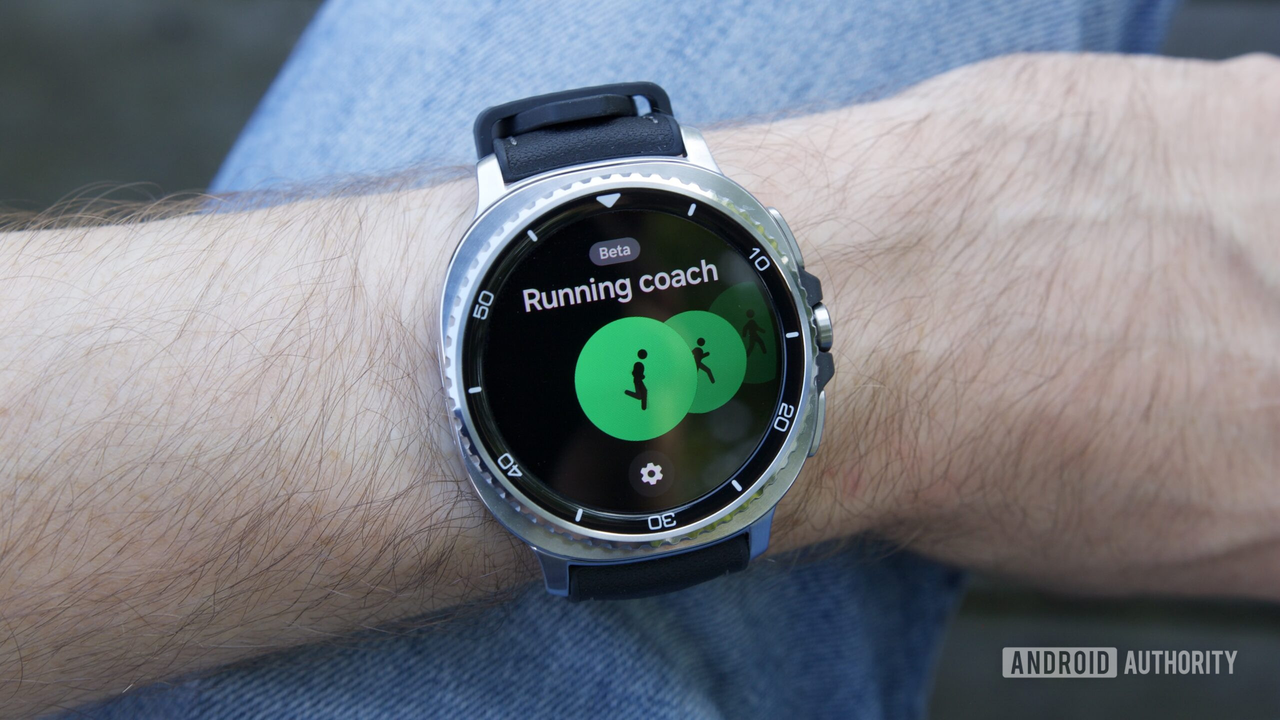 Running Coach on the Galaxy Watch 8 Classic.