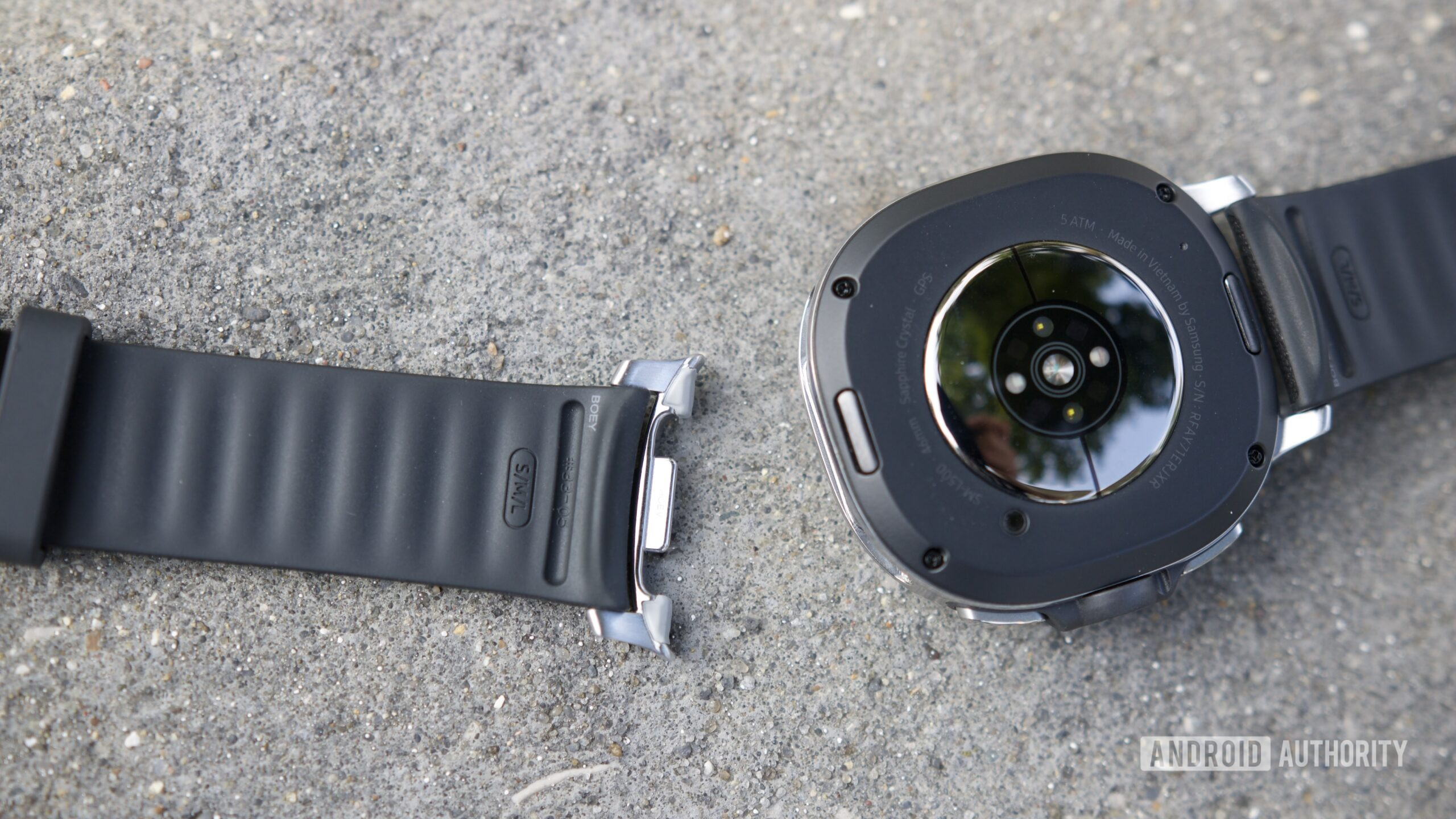 The new watch band system on the Galaxy Watch 8 Classic.