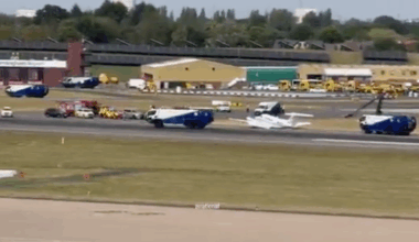Birmingham Airport plunged into chaos as passengers face delays after 'aircraft incident'