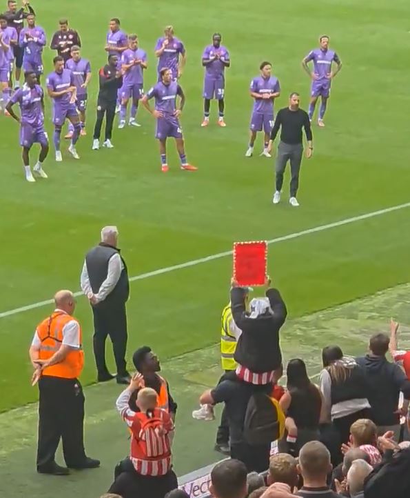 Fans turned on their manager following their defeat at the Riverside Stadium