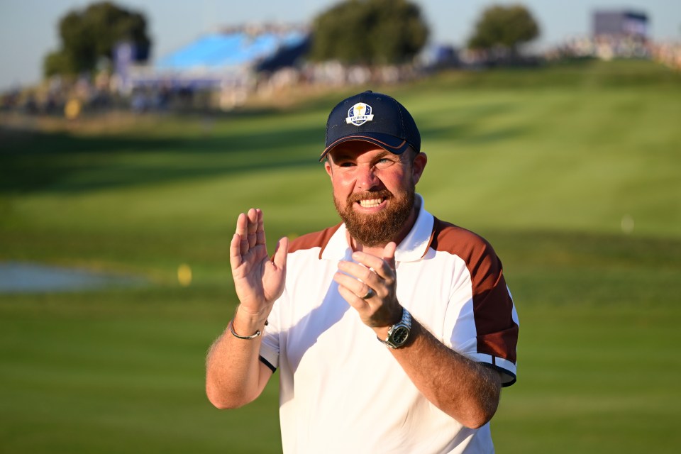 Shane Lowry holds the last automatic qualifying place for Europe