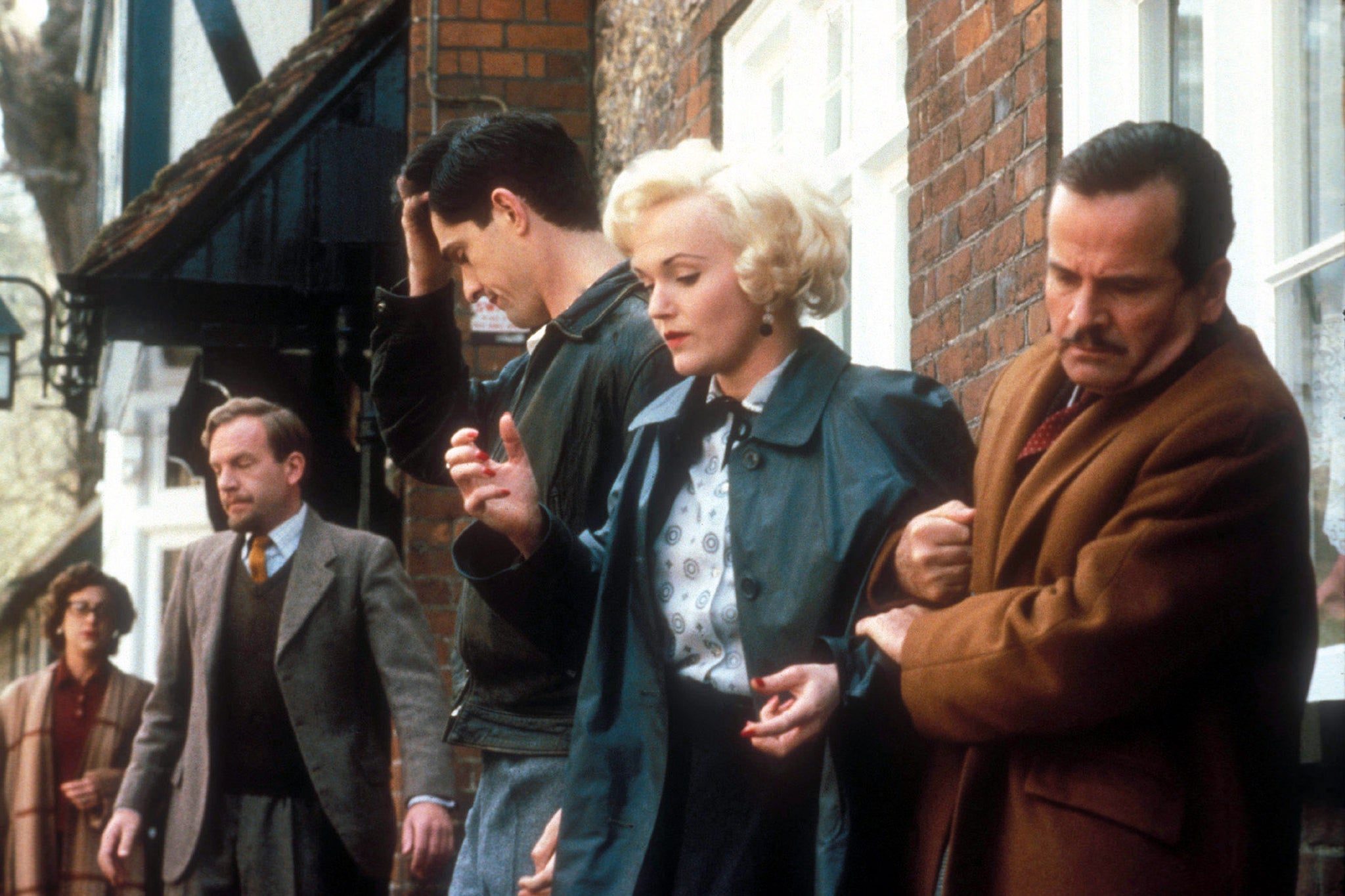 Taken in: Everett, Richardson and Holm in ‘Dance with a Stranger’