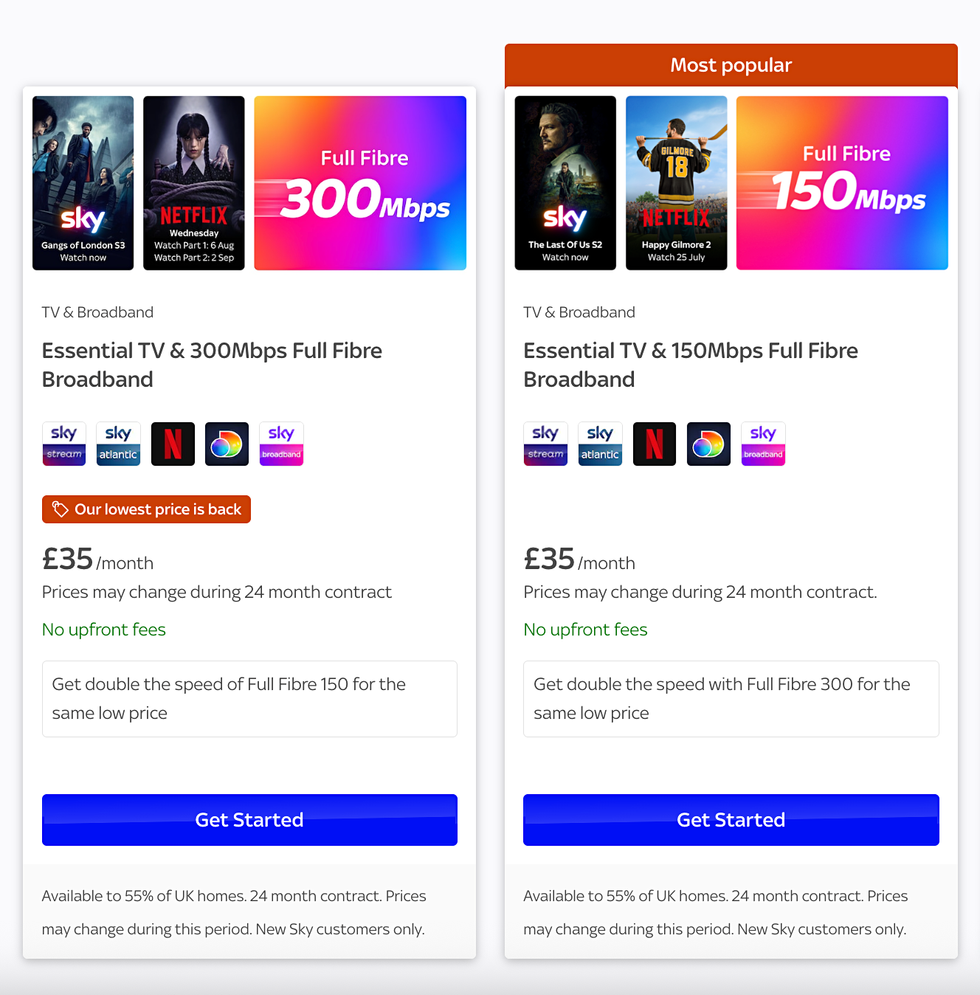 sky store screenshot