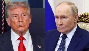 Ukraine war latest: Ship in Russian port attacked on day of Trump-Putin summit - as timings for Alaska meetings revealed | World News