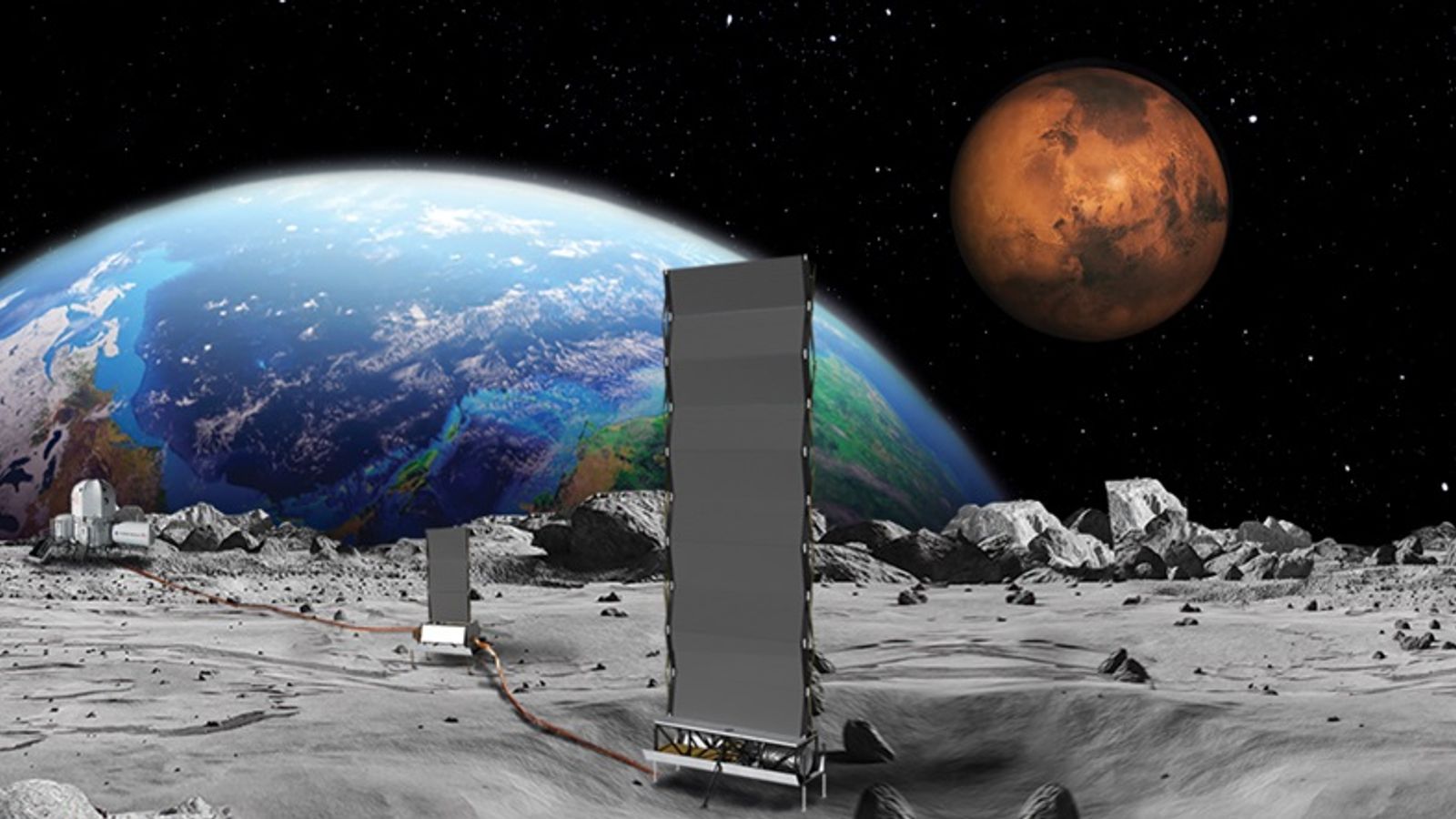 The new space race? NASA accelerates plan to put nuclear reactor on the moon | Science, Climate & Tech News