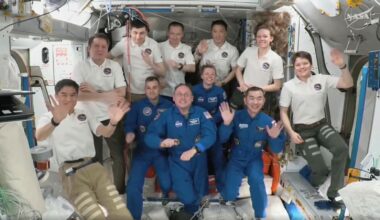 SpaceX brings new crew to International Space Station in just 15 hours - but it's still short of Russian record | US News