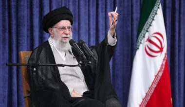 Iran's Supreme Leader Ayatollah Ali Khamenei. Pic: Reuters