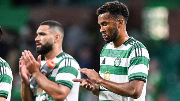 Celtic's Auston Trusty at full time 