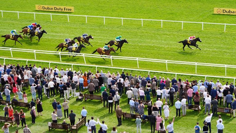 Duty First won the Fred Darling in emphatic fashion