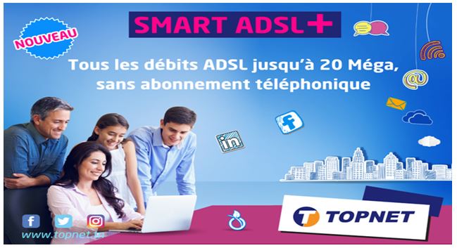 Topnet launches the Smart ADSL+