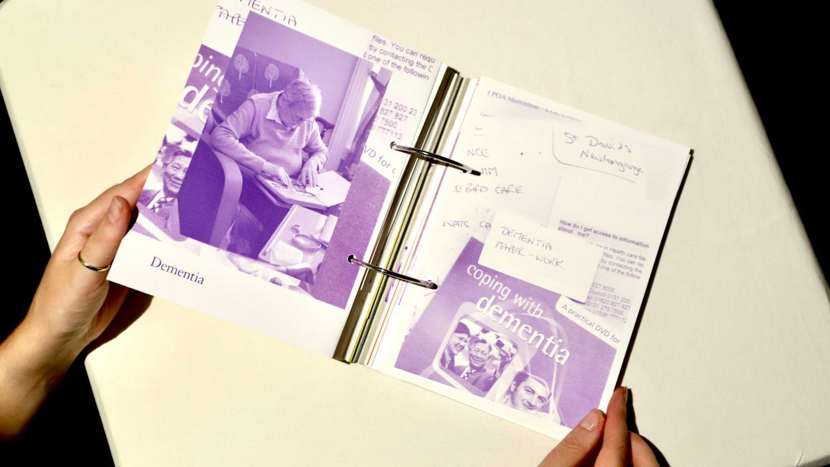 Disappearing ink fades like memories in Boom Saloon book