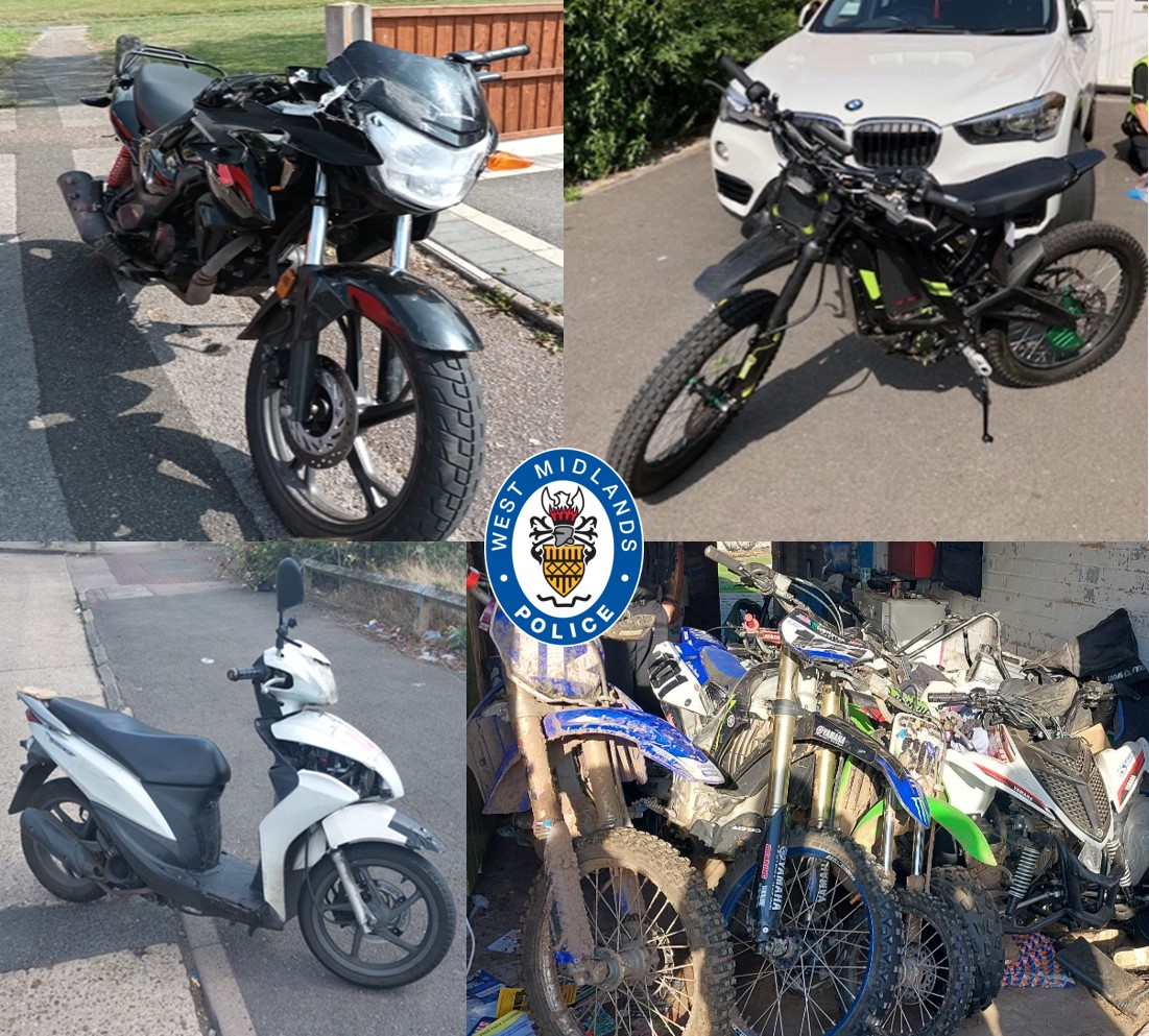 Arrests and vehicle seizures during crackdown on robberies in Solihull