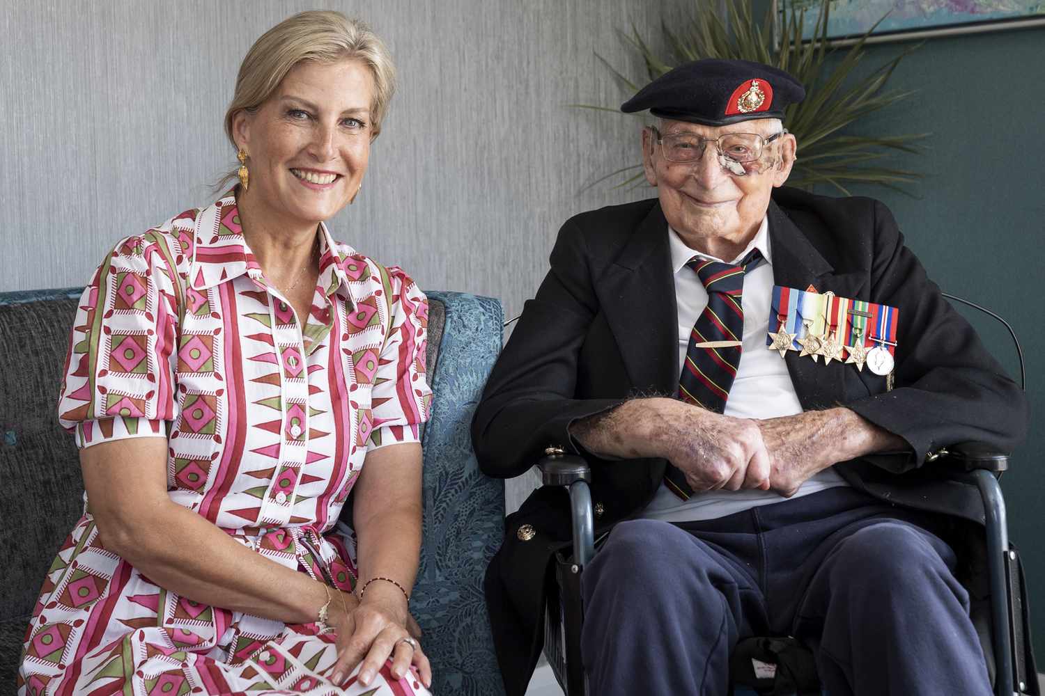 Sophie, Duchess of Edinburgh Gets Surprise Reply from 105-Year-Old Veteran