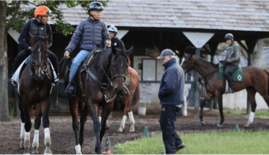 Sovereignty tunes up for G1 DraftKings Travers with half-mile breeze