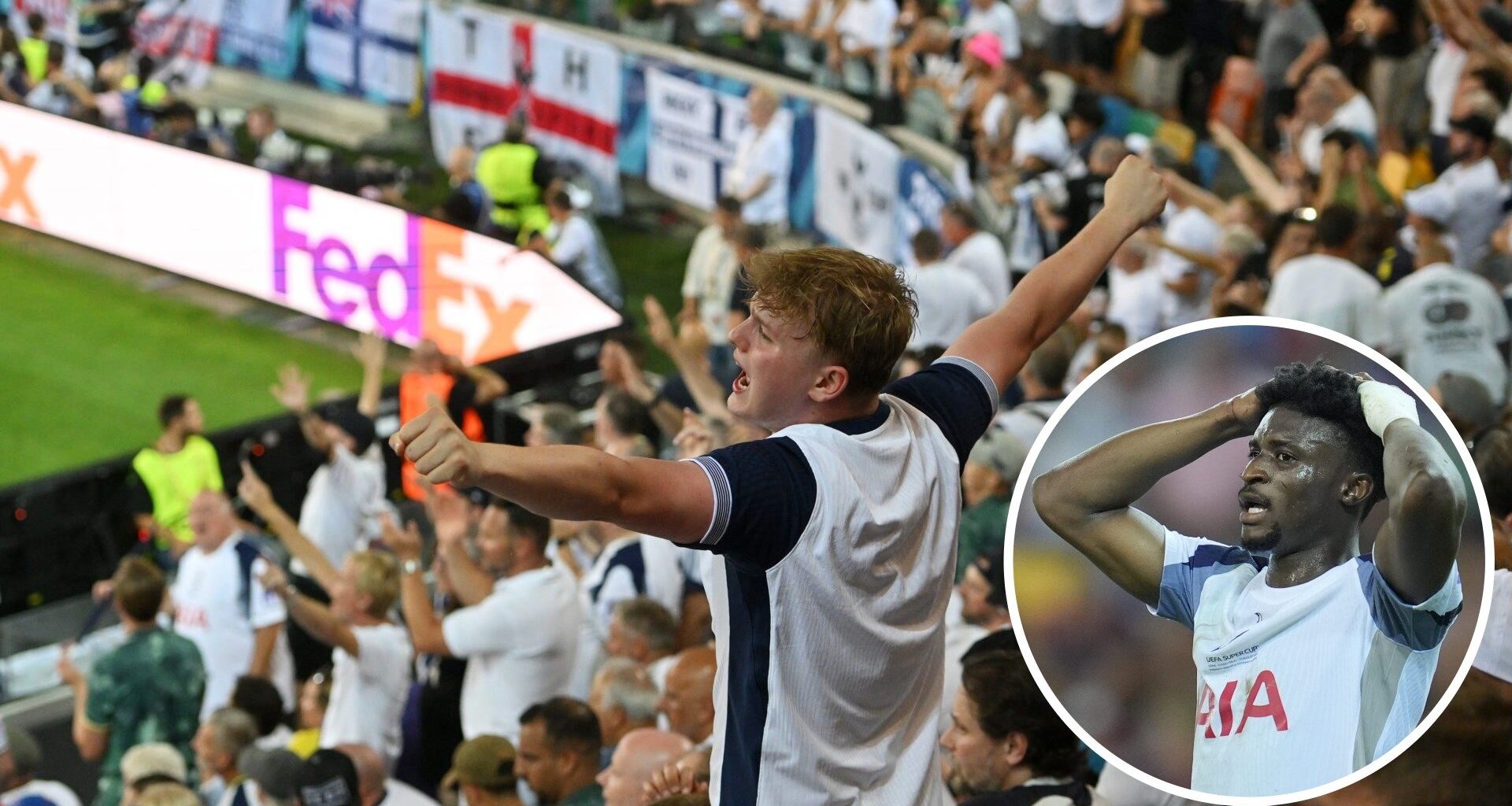 Spurs fans belted out new West Ham chant at Super Cup final and Mohammed Kudus responded