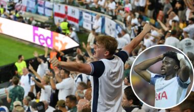 Spurs fans belted out new West Ham chant at Super Cup final and Mohammed Kudus responded