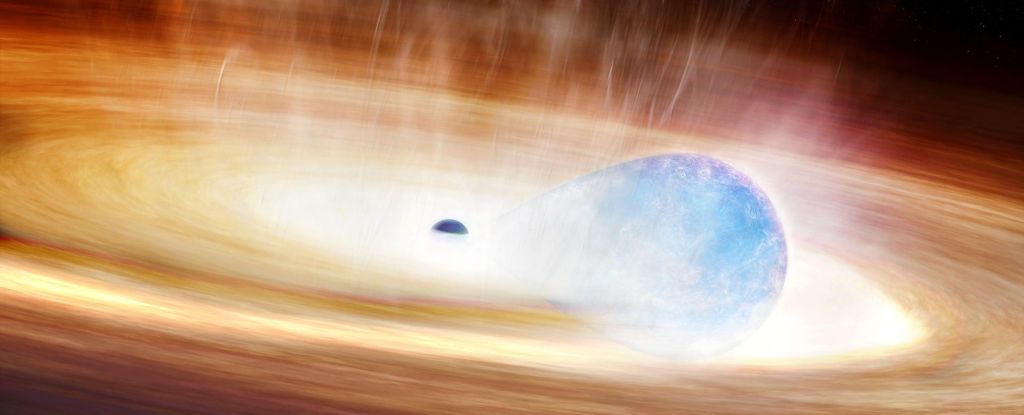 Star Trying to Swallow a Black Hole May Have Triggered a New Type of Supernova : ScienceAlert