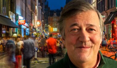 Stephen Fry Narrating 'This Is Soho' Documentary