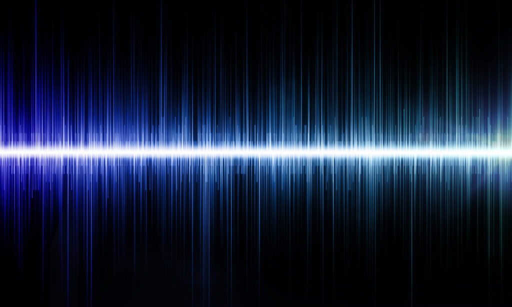 audio waveform image