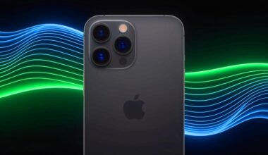 Illustration of the anticipated redesign of the iPhone 17 Pro's antenna placement for enhanced connectivity.