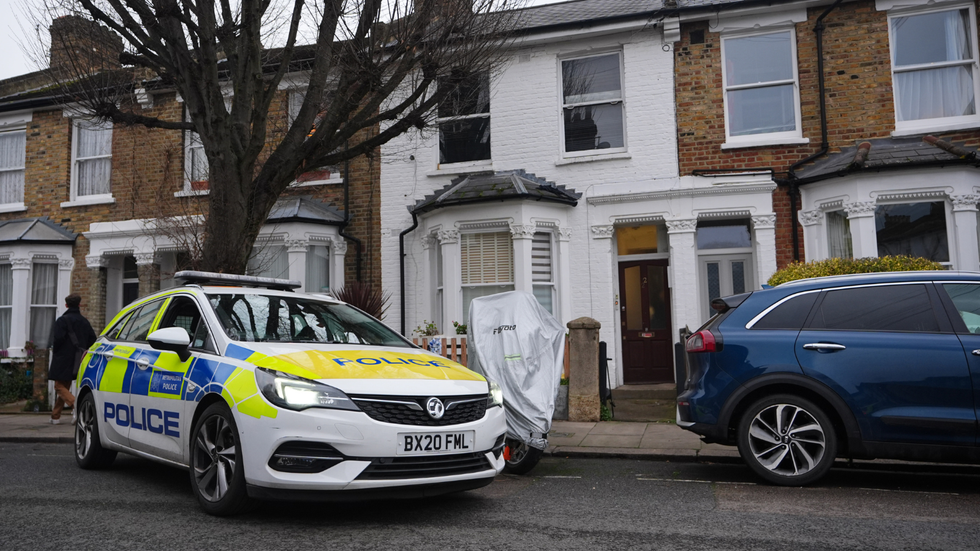 The flat on Coulter Road where the murder took place