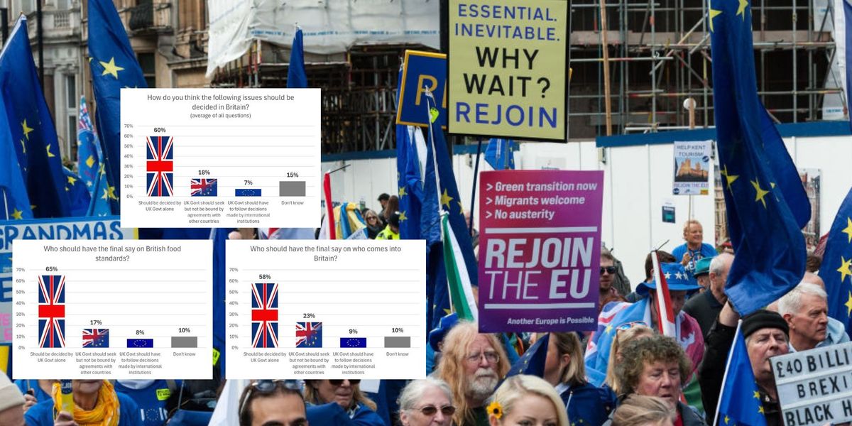 Three SHOCK graphs shatter the Remainer dream once and for all as myth about Brexit regret busted