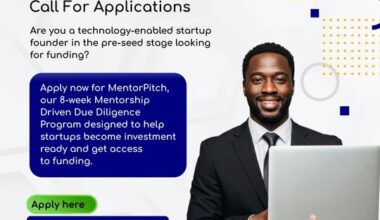 TVC Labs MentorPitch 10 Program for early-stage startups. – Opportunities For Africans