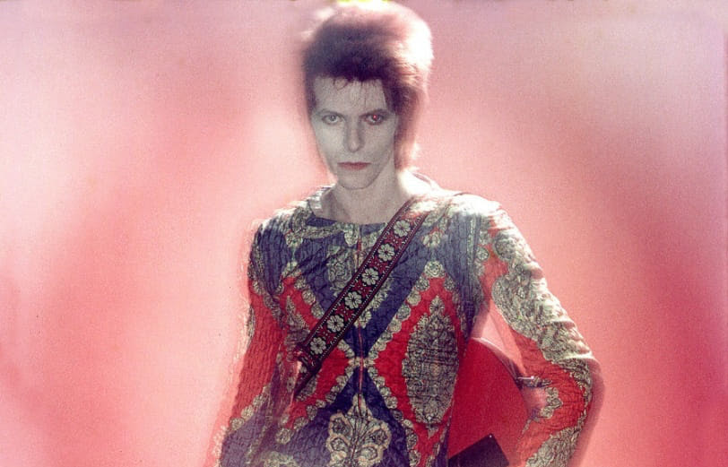Ziggy Stardust photograph of David Bowie.