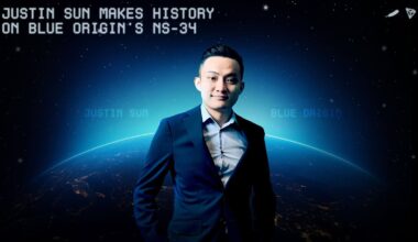 Justin Sun Makes History as Youngest Chinese Commercial Astronaut With Blue Origin’s NS-34 Spaceflight - Bitcoin.com News