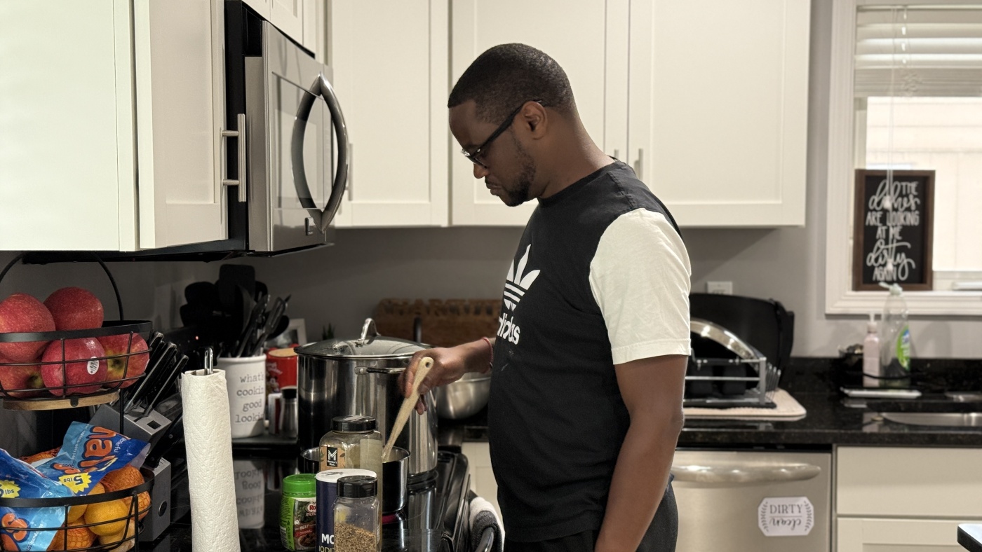 A Kenyan immigrant opts to leave the U.S. on his own terms : NPR