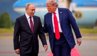 After meeting Putin, Trump pivots on need for a ceasefire : NPR