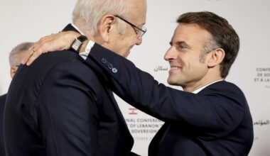 The Paris conference for Lebanon raises $1 billion in pledges for humanitarian and military support
