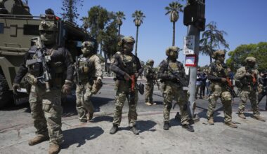 Debate over military activity on US soil as Trump sends federal troops