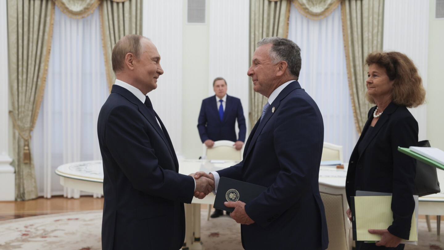 Putin hosts Trump's envoy Steve Witkoff for Ukraine peace deal talks