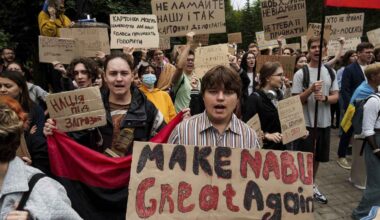 Trust in Zelenskyy is diminished after anti-corruption protests