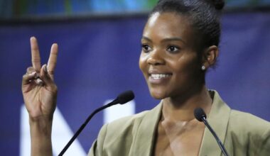 Column: Can the president and first lady of France stop Candace Owens' lies?