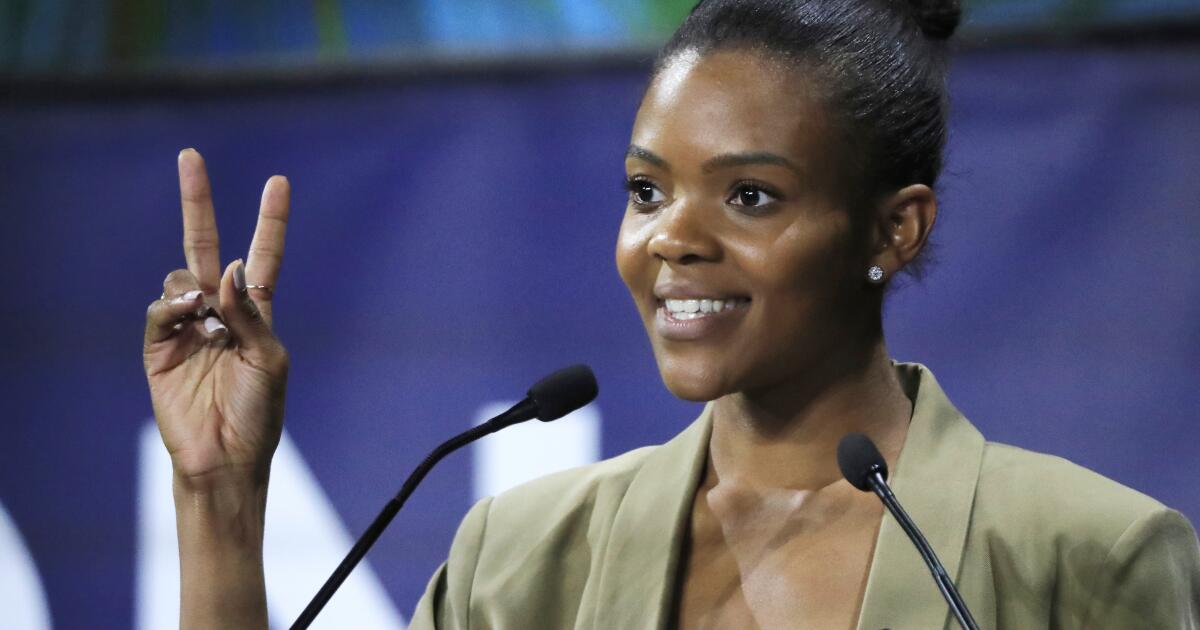 Column: Can the president and first lady of France stop Candace Owens' lies?