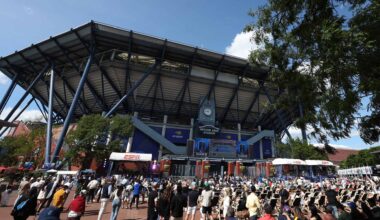 Arthur Ashe Stadium is the biggest court at the US Open.