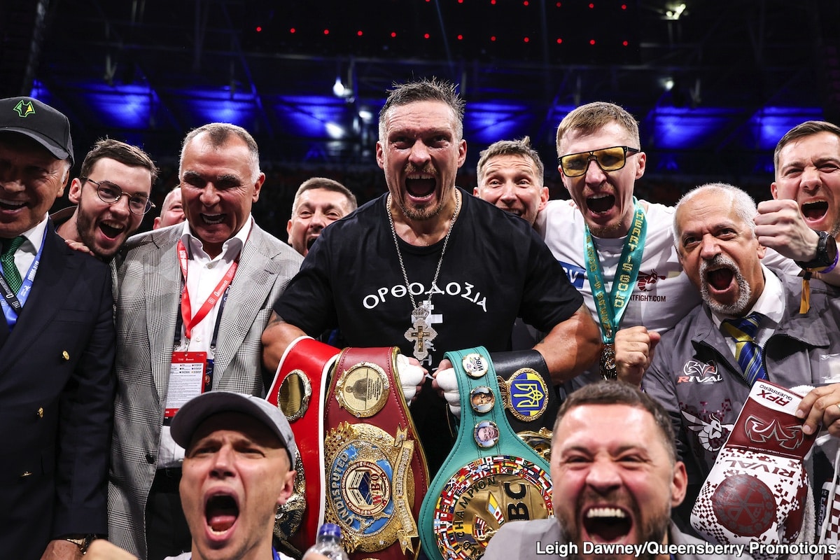Oleksandr Usyk’s Team Fires Back: “He’s Earned the Right to Pick His Own Path”
