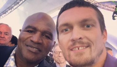 Why Evander Holyfield beats Oleksandr Usyk; memories of Dwight Muhammad Qawi