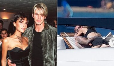 Victoria and David Beckham pack on PDA in Saint-Tropez amid family rift