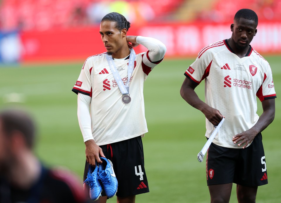 Van Dijk has claimed Liverpool need to bolster their attack with another signing