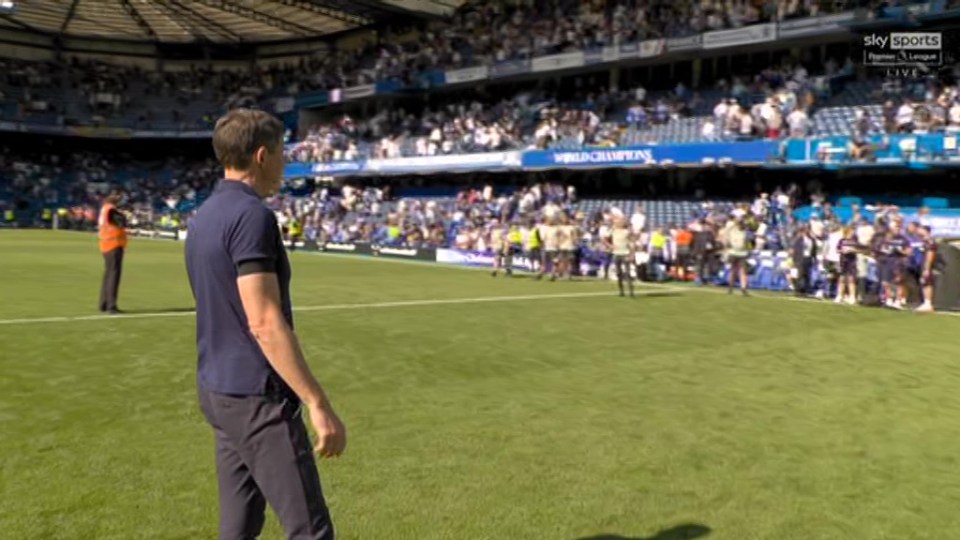 Glasner stopped and was in shock at Guehi's lack of response