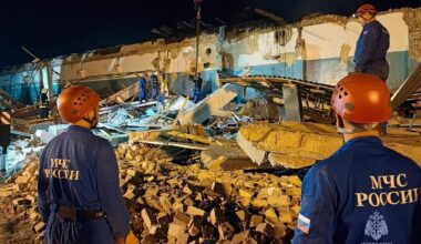 A fire at a Russian industrial plant kills 11 and injures 130